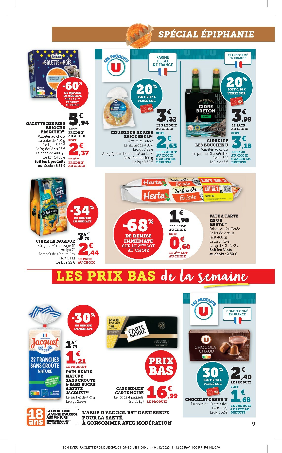 bi1 - Catalogue Bi1 valable du 27/12 au 04/01 - page: 9