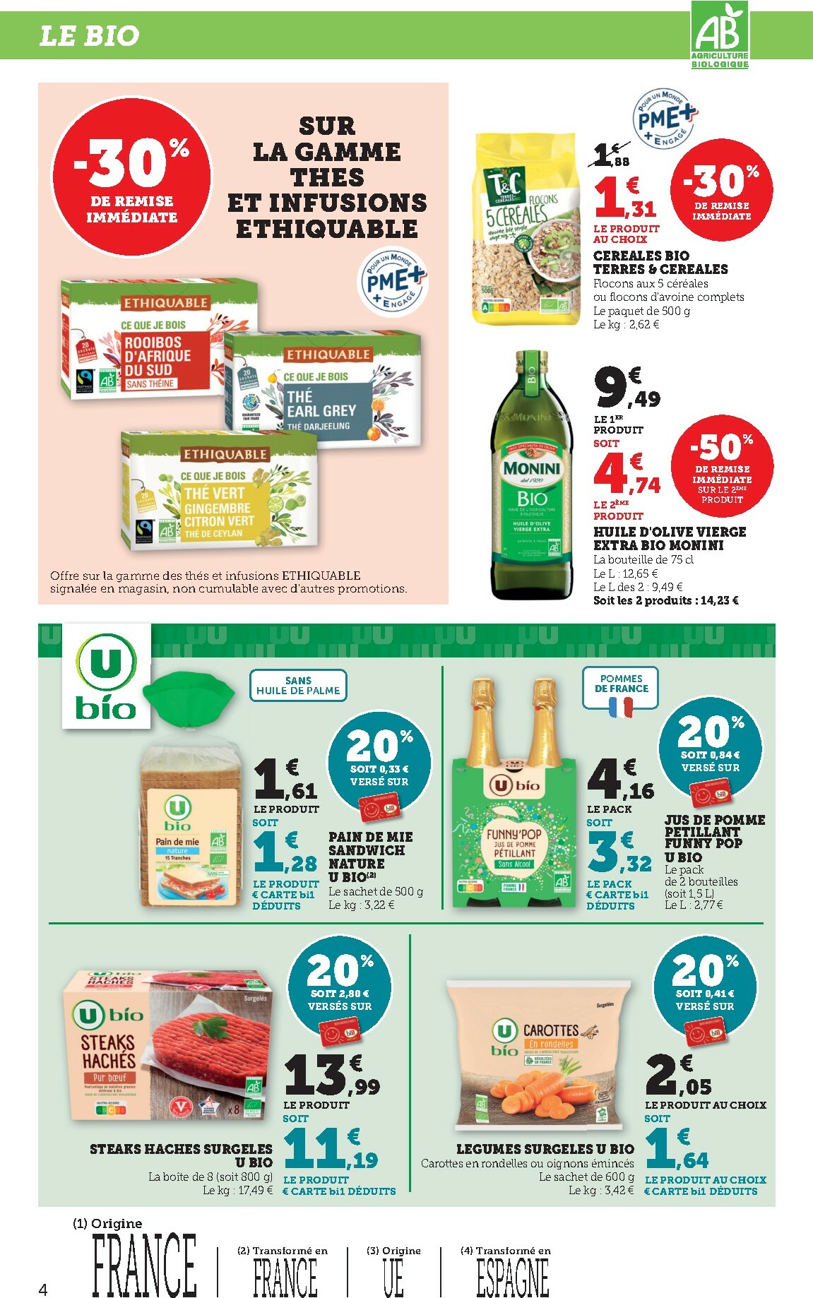 bi1 - Catalogue Bi1 - Maxi valable du 27/01 au 08/02 - page: 4