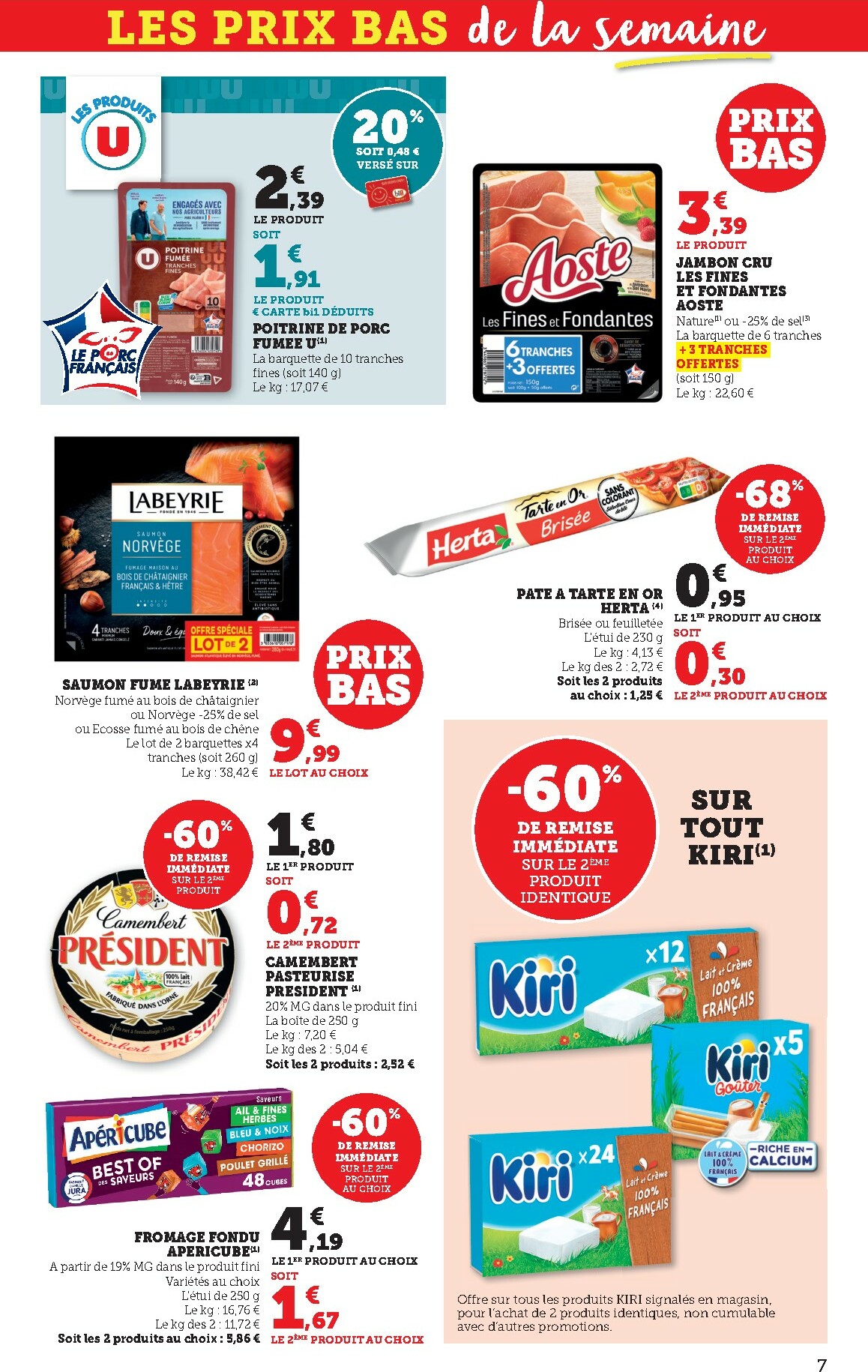 bi1 - Catalogue Bi1 - Supermarché valable du 27/01 au 08/02 - page: 7