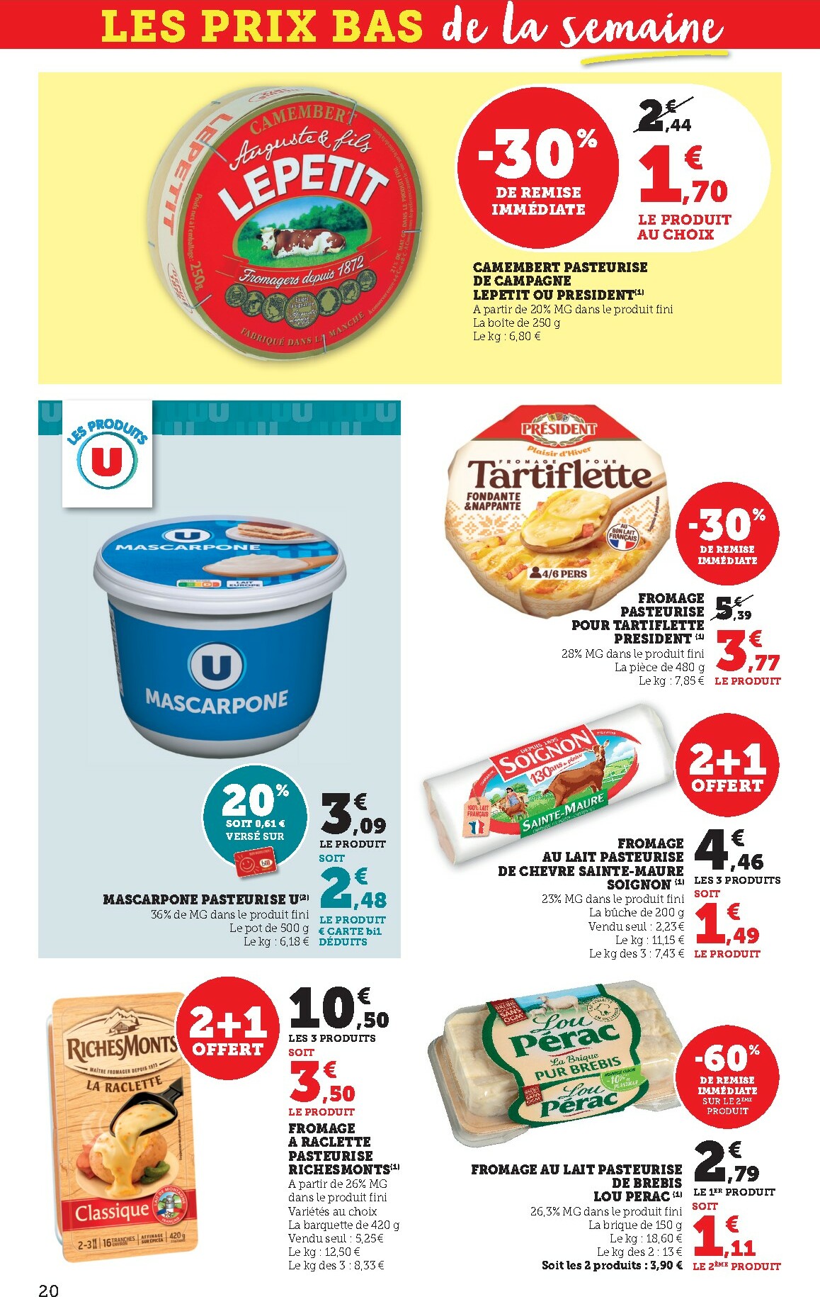 bi1 - Catalogue Bi1 - Dompierre-sur-Besbre, Clamecy, Veigy-Foncenez, Auxerre valable du 20/01 au 01/02 - page: 20