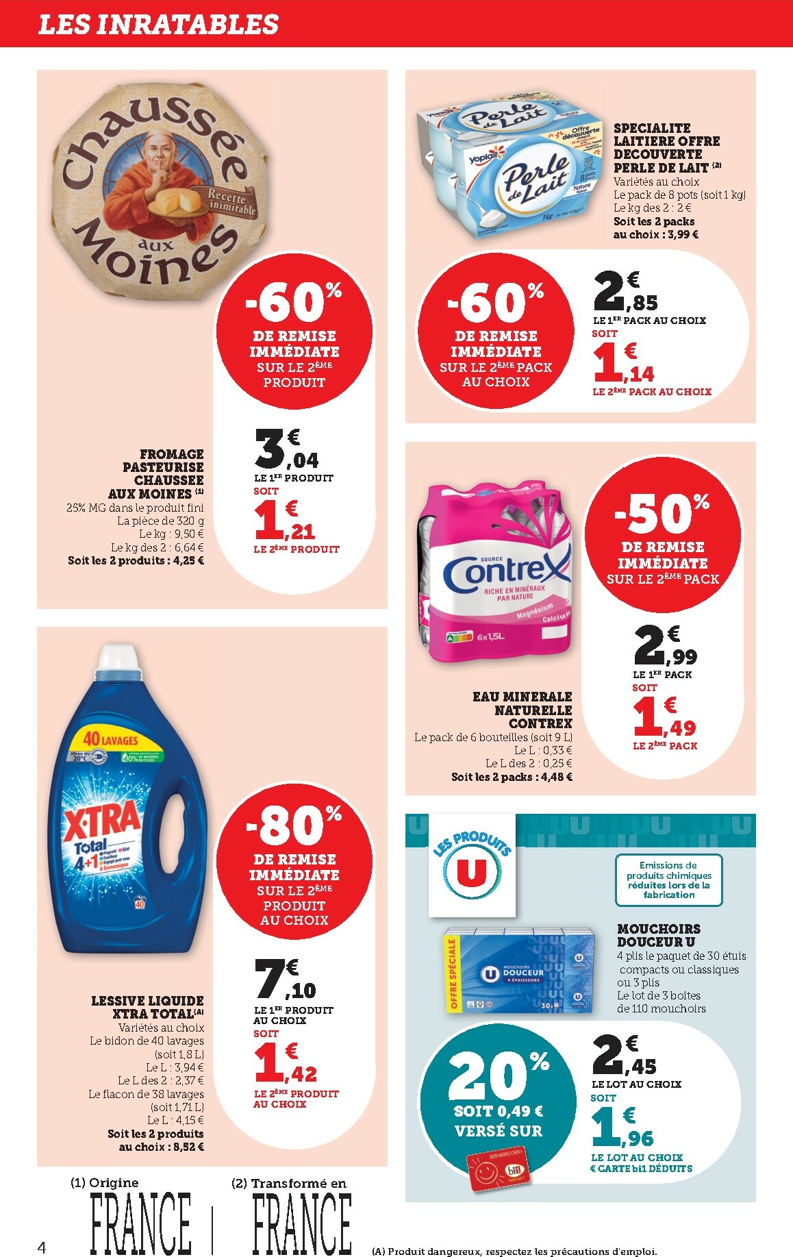 bi1 - Catalogue Bi1 - Dompierre-sur-Besbre, Clamecy, Veigy-Foncenez, Auxerre valable du 20/01 au 01/02 - page: 4