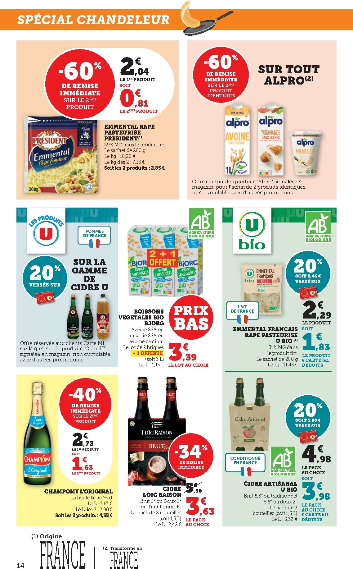 bi1 - Catalogue Bi1 - Dompierre-sur-Besbre, Clamecy, Veigy-Foncenez, Auxerre valable du 20/01 au 01/02 - page: 14