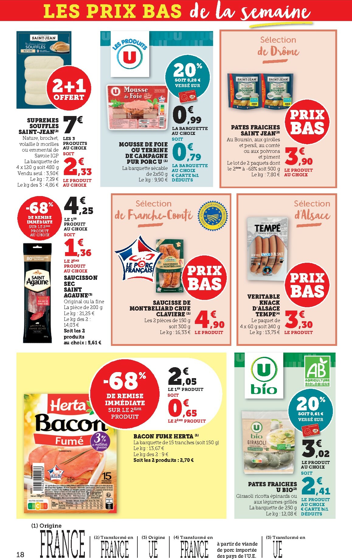 bi1 - Catalogue Bi1 - Dompierre-sur-Besbre, Clamecy, Veigy-Foncenez, Auxerre valable du 20/01 au 01/02 - page: 18