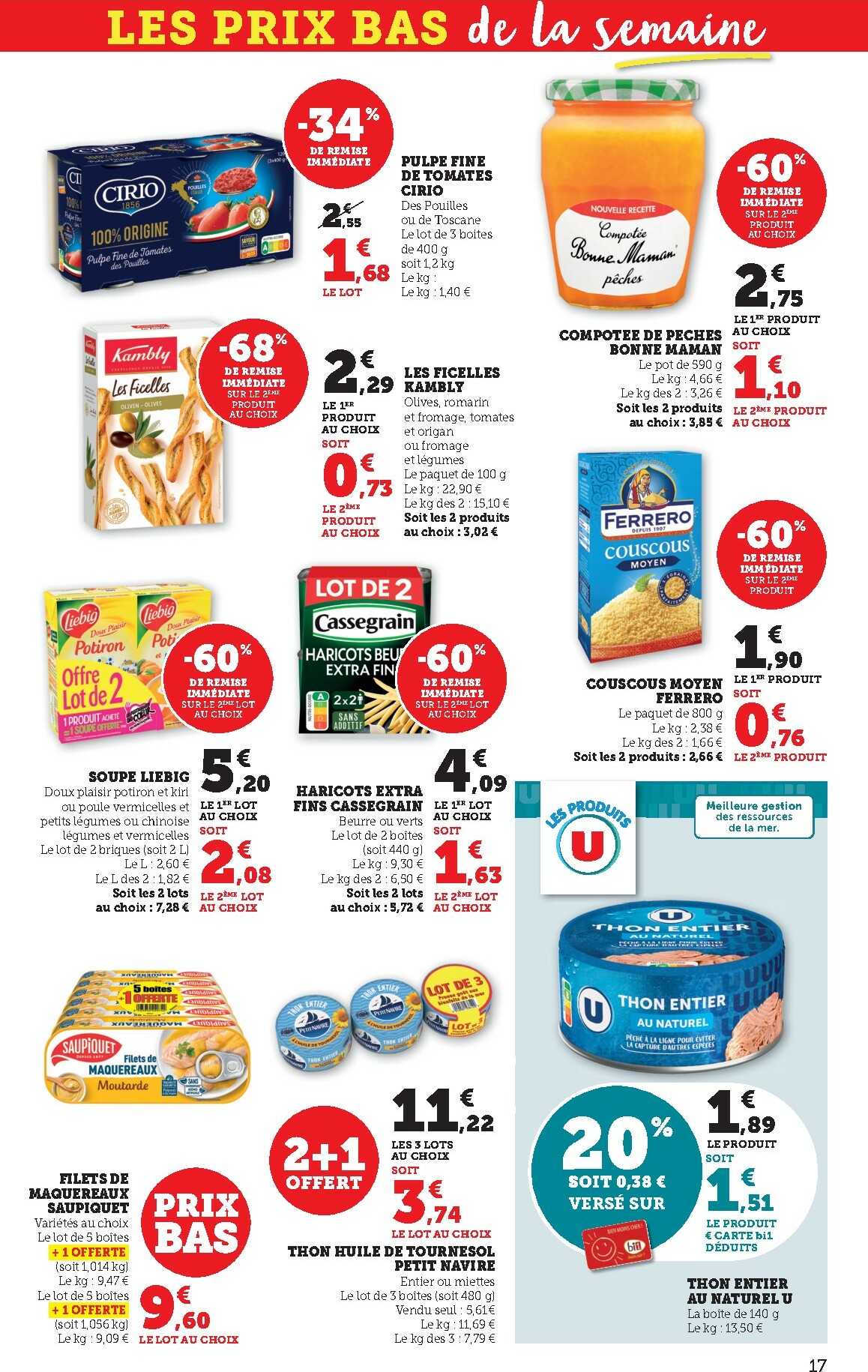 bi1 - Catalogue Bi1 - Dompierre-sur-Besbre, Clamecy, Veigy-Foncenez, Auxerre valable du 20/01 au 01/02 - page: 17