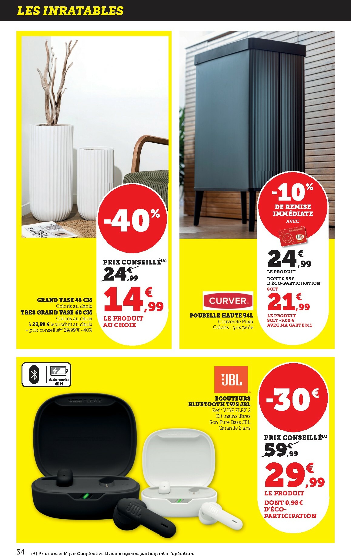 bi1 - Catalogue Bi1 - Dompierre-sur-Besbre, Clamecy, Veigy-Foncenez, Auxerre valable du 20/01 au 01/02 - page: 34