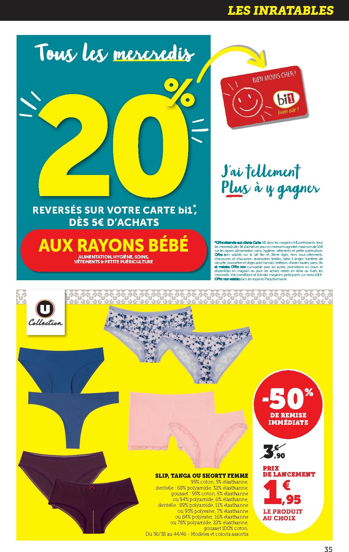 bi1 - Catalogue Bi1 - Dompierre-sur-Besbre, Clamecy, Veigy-Foncenez, Auxerre valable du 20/01 au 01/02 - page: 35