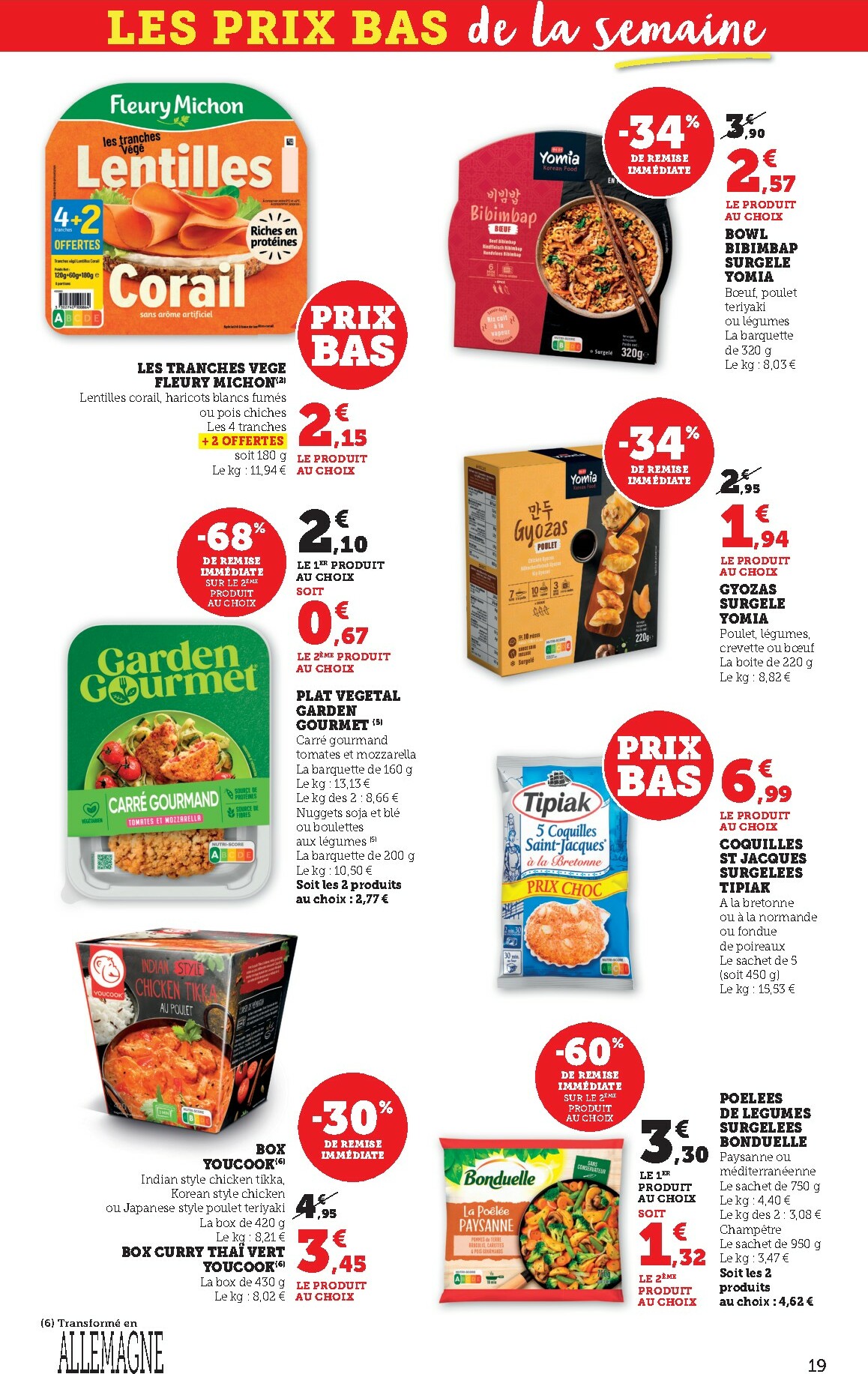 bi1 - Catalogue Bi1 - Dompierre-sur-Besbre, Clamecy, Veigy-Foncenez, Auxerre valable du 20/01 au 01/02 - page: 19