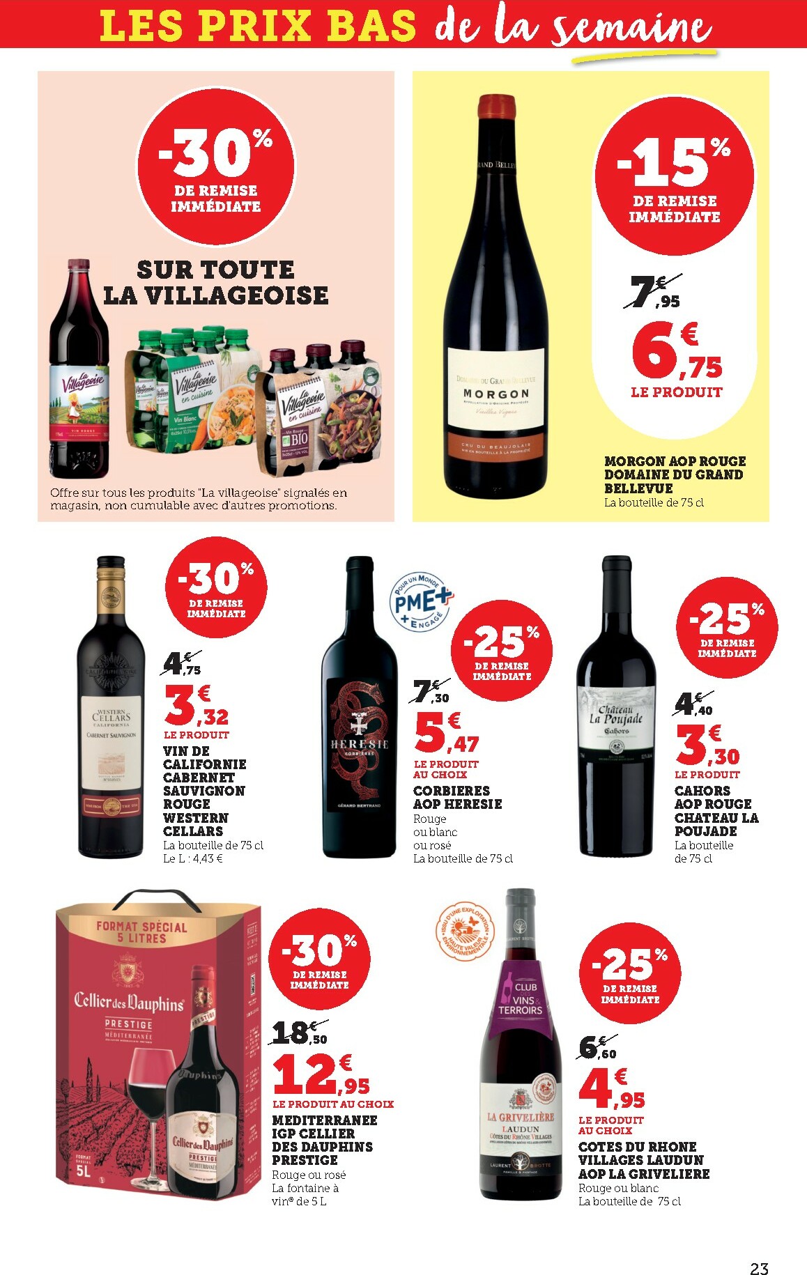 bi1 - Catalogue Bi1 - Dompierre-sur-Besbre, Clamecy, Veigy-Foncenez, Auxerre valable du 20/01 au 01/02 - page: 23