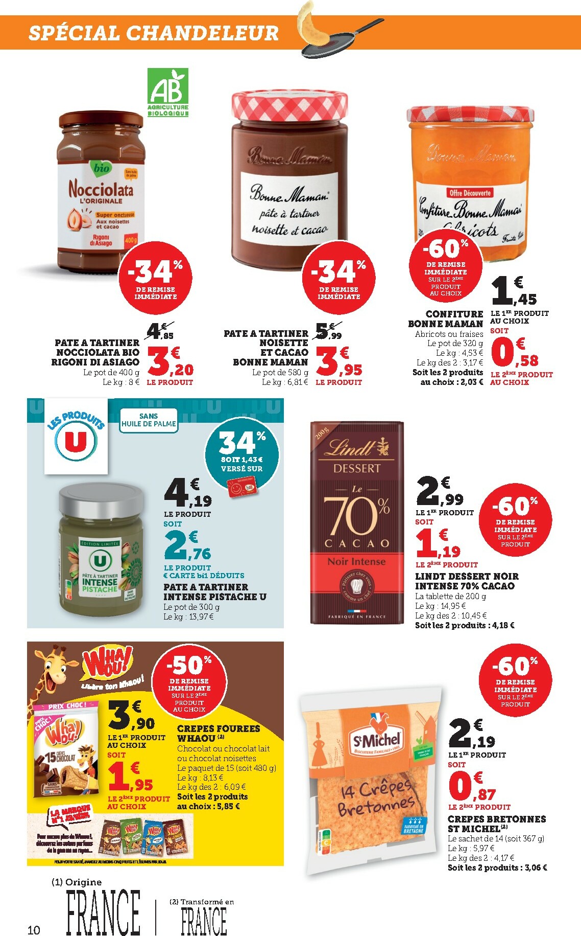 bi1 - Catalogue Bi1 - Supermarché 2 valable du 20/01 au 01/02 - page: 10