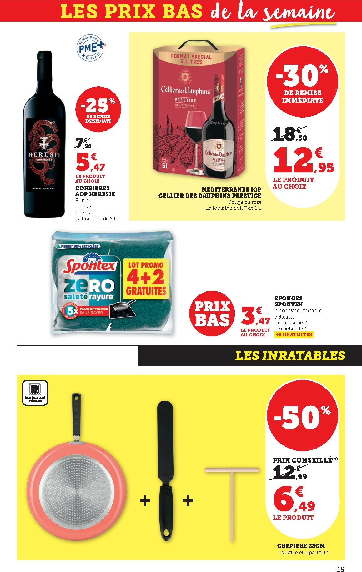 bi1 - Catalogue Bi1 - Supermarché 2 valable du 20/01 au 01/02 - page: 19