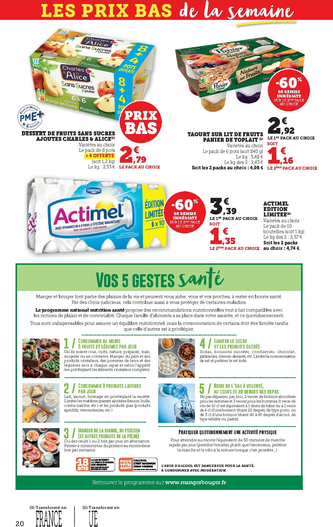 bi1 - Catalogue Bi1 - Supermarché valable du 20/01 au 01/02 - page: 20