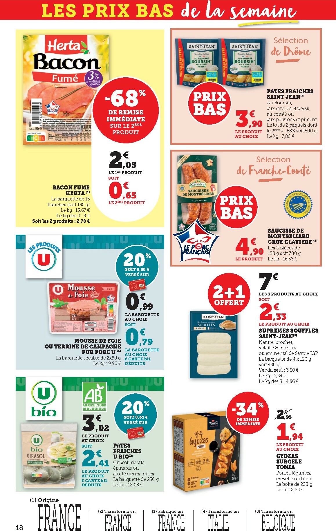 bi1 - Catalogue Bi1 - Supermarché valable du 20/01 au 01/02 - page: 18