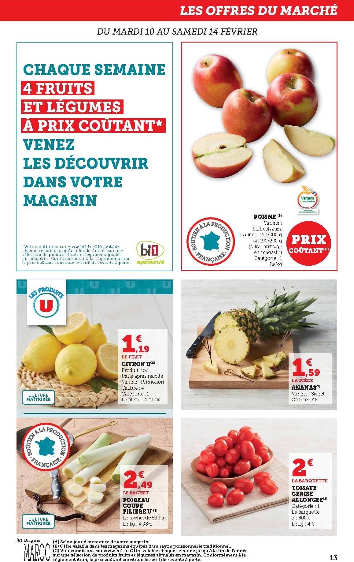 bi1 - Catalogue Bi1 - Lurcy-Lévis, Ervy-le-Châtel, La Guerche-sur-l’Aubois, Aiserey, Selongey, Venarey-les-Laumes, Champs-sur-Yonne, Pont-sur-Yonne, Saint-Fargeau, Saint-Georges-sur-Baulche, Vermenton valable du 10/02/2026 au 22/02/2026 - page: 13