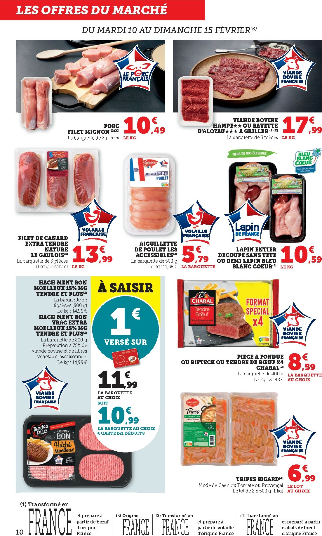 bi1 - Catalogue Bi1 - Lurcy-Lévis, Ervy-le-Châtel, La Guerche-sur-l’Aubois, Aiserey, Selongey, Venarey-les-Laumes, Champs-sur-Yonne, Pont-sur-Yonne, Saint-Fargeau, Saint-Georges-sur-Baulche, Vermenton valable du 10/02/2026 au 22/02/2026 - page: 10