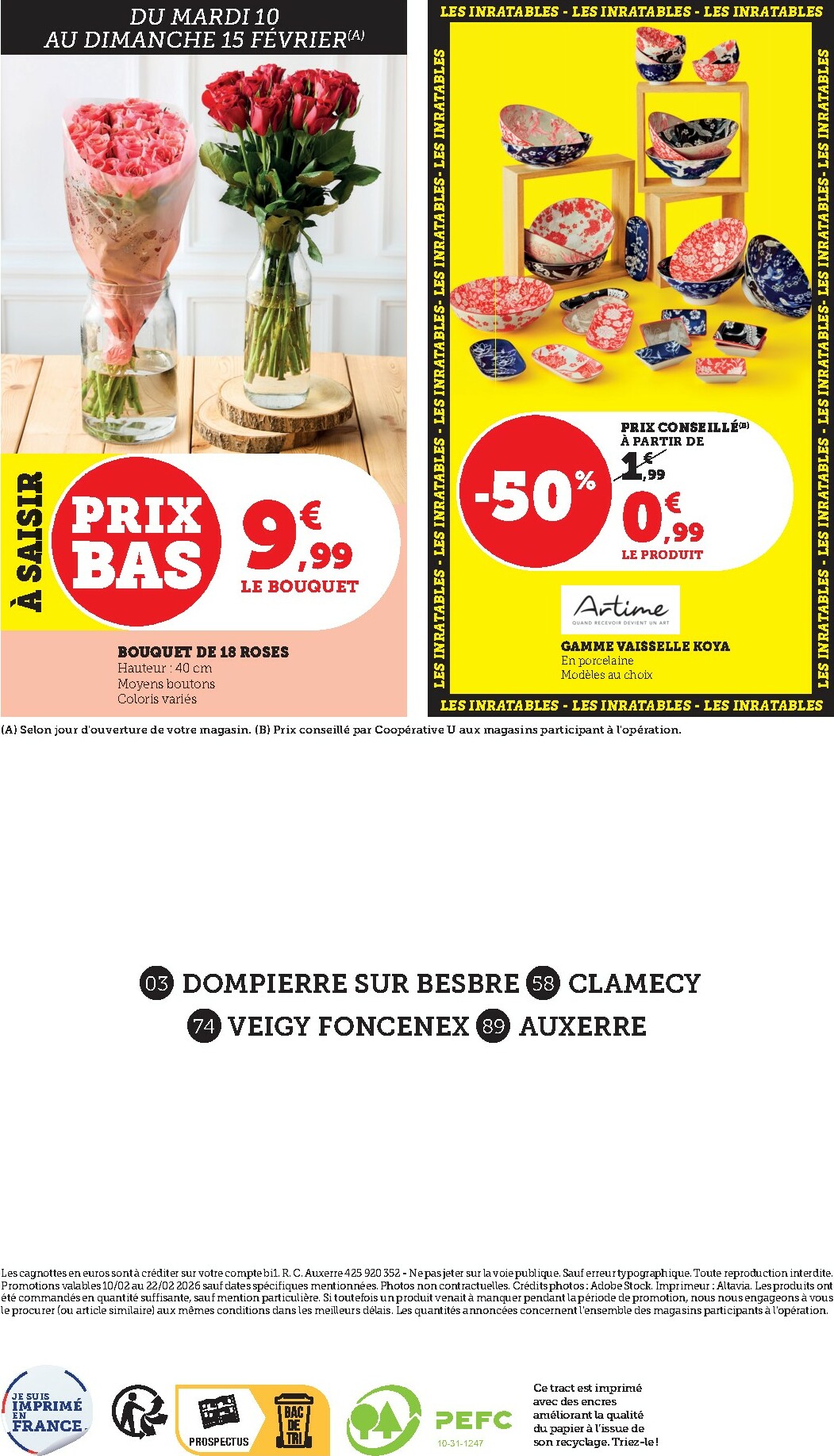 bi1 - Catalogue Bi1 - Dompierre-sur-Besbre, Clamecy, Veigy-Foncenez, Auxerre valable du 10/02/2026 au 22/02/2026 - page: 28