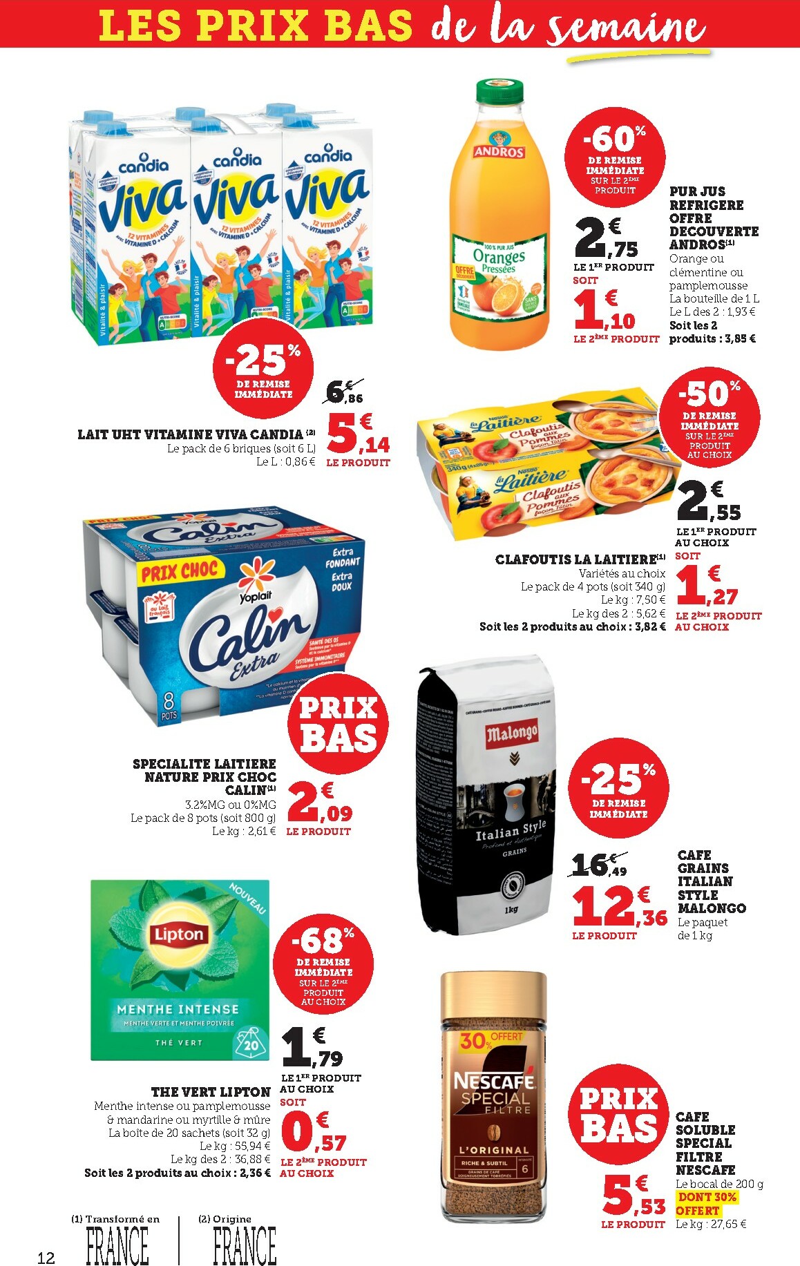 bi1 - Catalogue Bi1 - Baugy, Voujeaucourt, Lavans-les-Saint-Claude, Morbier, Salins, La Pacaudière, Bonny-sur-Loire, Lormes, La Clayette, Louhans, Mercurey, Verdun-sur-le-Doubs, Ancy-le-Franc, Vincelles valable du 10/02/2026 au 22/02/2026 - page: 12