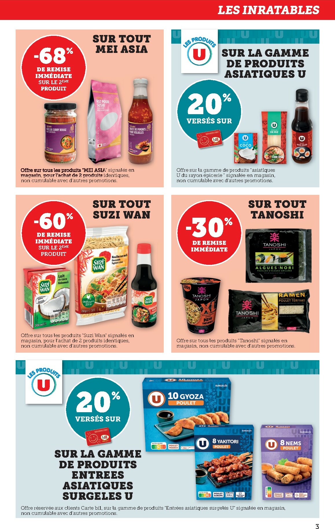 bi1 - Catalogue Bi1 - Baugy, Voujeaucourt, Lavans-les-Saint-Claude, Morbier, Salins, La Pacaudière, Bonny-sur-Loire, Lormes, La Clayette, Louhans, Mercurey, Verdun-sur-le-Doubs, Ancy-le-Franc, Vincelles valable du 10/02/2026 au 22/02/2026 - page: 3