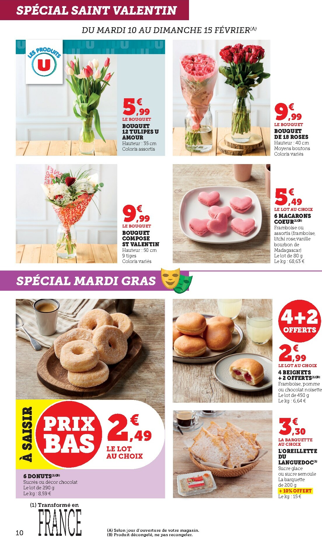 bi1 - Catalogue Bi1 - Baugy, Voujeaucourt, Lavans-les-Saint-Claude, Morbier, Salins, La Pacaudière, Bonny-sur-Loire, Lormes, La Clayette, Louhans, Mercurey, Verdun-sur-le-Doubs, Ancy-le-Franc, Vincelles valable du 10/02/2026 au 22/02/2026 - page: 10