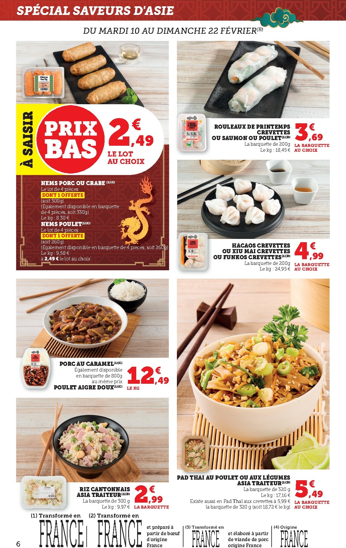 bi1 - Catalogue Bi1 - Baugy, Voujeaucourt, Lavans-les-Saint-Claude, Morbier, Salins, La Pacaudière, Bonny-sur-Loire, Lormes, La Clayette, Louhans, Mercurey, Verdun-sur-le-Doubs, Ancy-le-Franc, Vincelles valable du 10/02/2026 au 22/02/2026 - page: 6