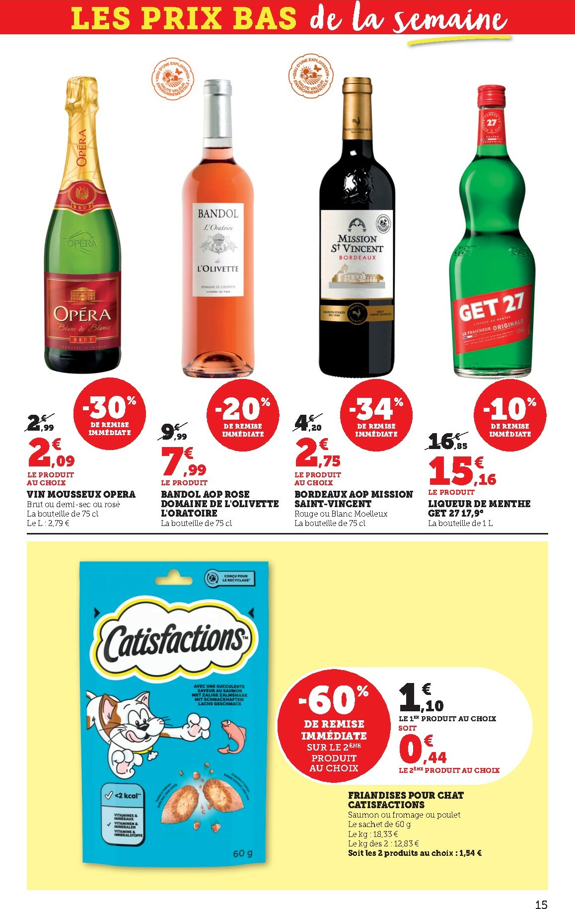 bi1 - Catalogue Bi1 - Baugy, Voujeaucourt, Lavans-les-Saint-Claude, Morbier, Salins, La Pacaudière, Bonny-sur-Loire, Lormes, La Clayette, Louhans, Mercurey, Verdun-sur-le-Doubs, Ancy-le-Franc, Vincelles valable du 10/02/2026 au 22/02/2026 - page: 15