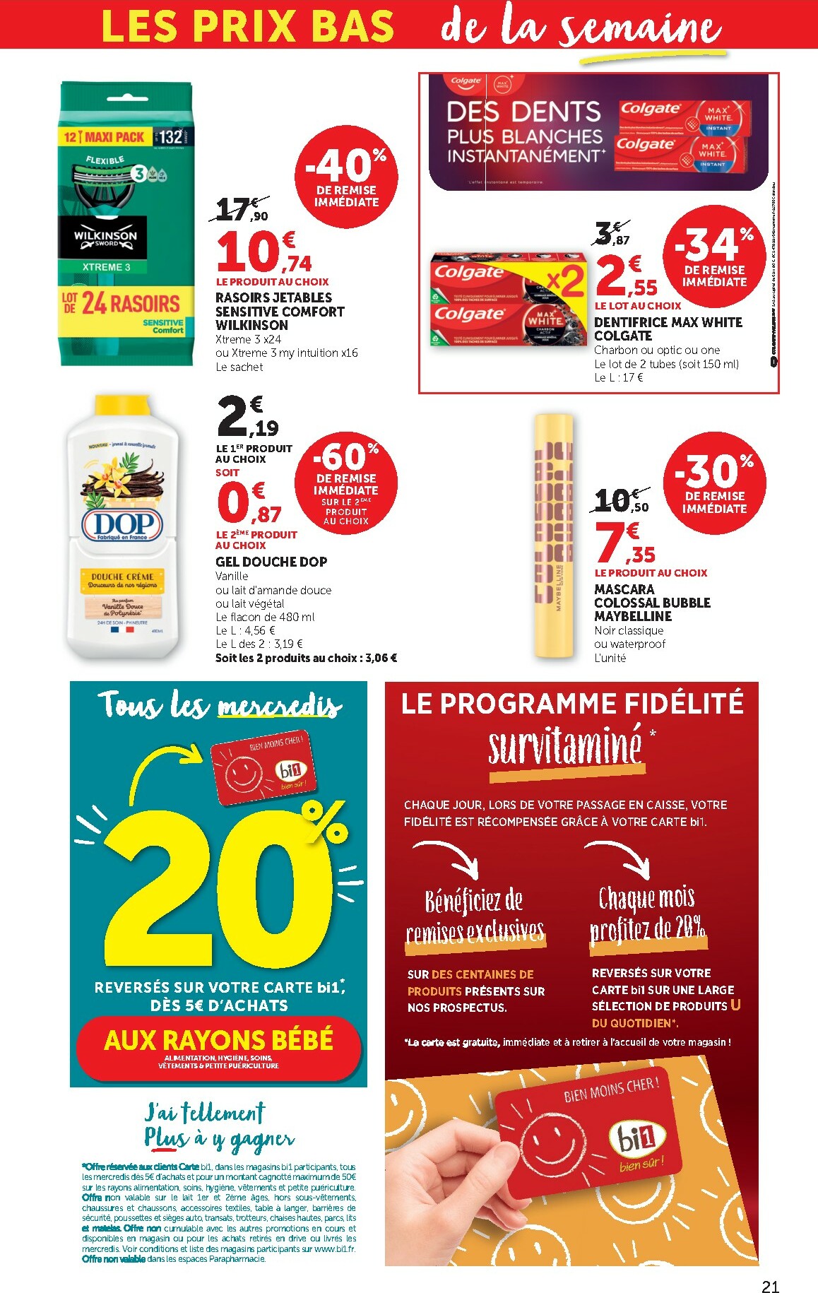 bi1 - Catalogue Bi1 Supermarché valable du 17/02/2026 au 01/03/2026 - page: 21