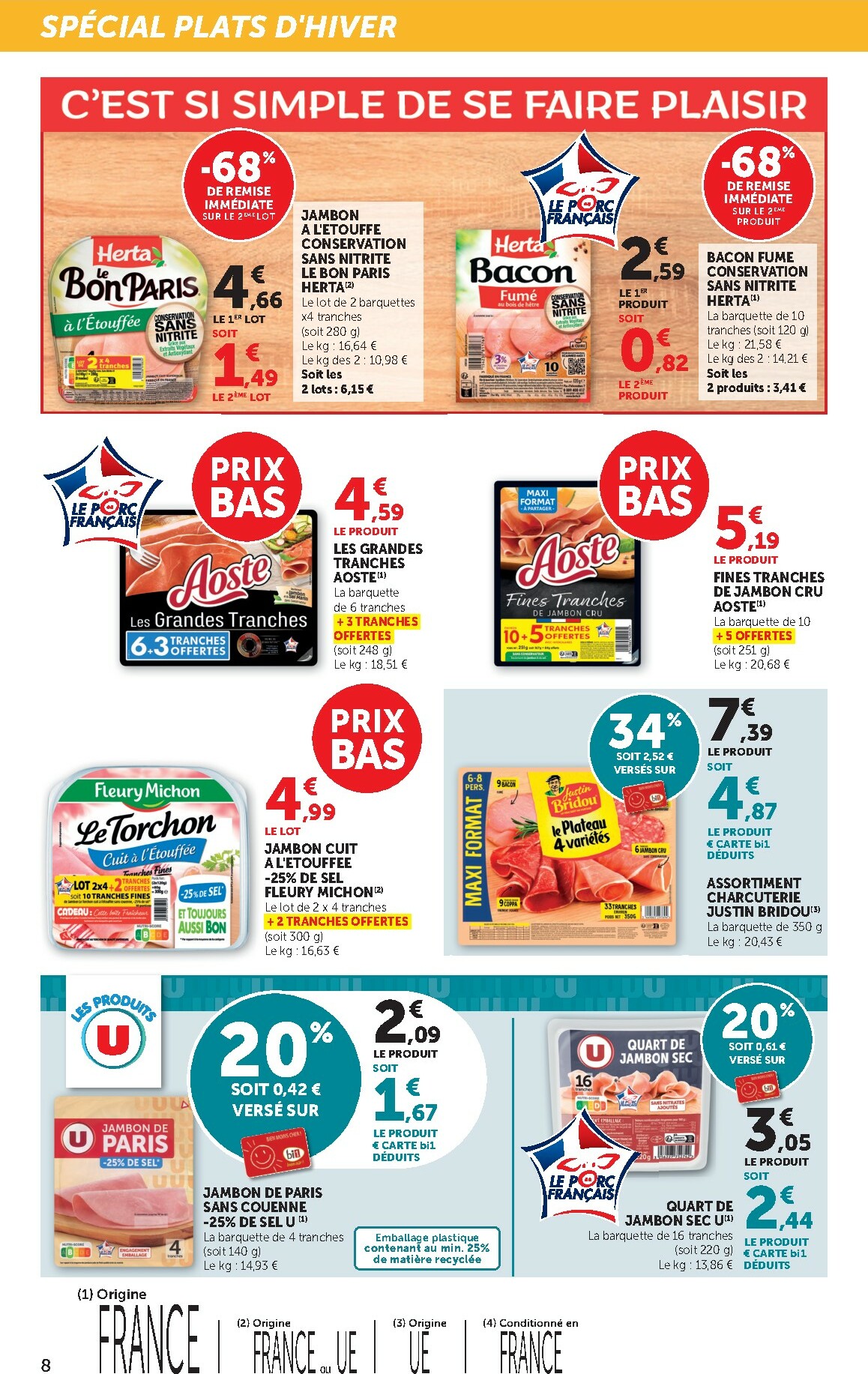 bi1 - Catalogue Bi1 Supermarché valable du 17/02/2026 au 01/03/2026 - page: 8