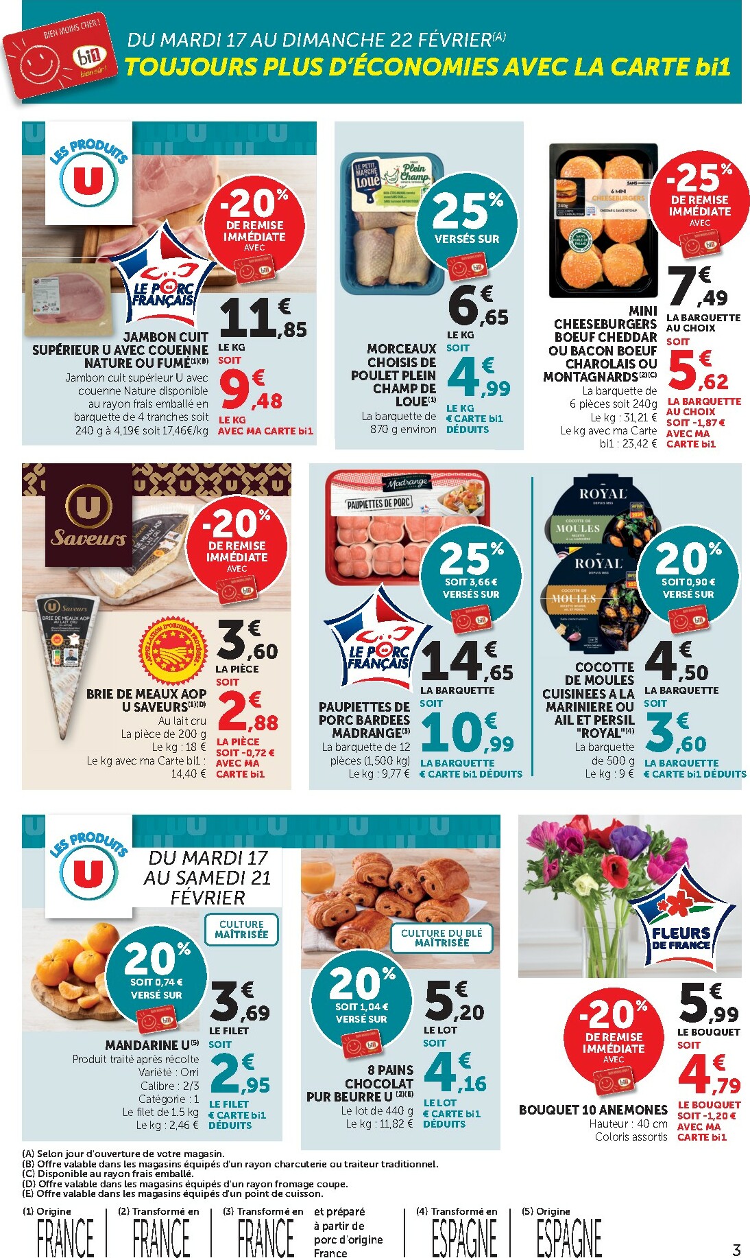 bi1 - Catalogue Bi1 valable du 17/02/2026 au 01/03/2026 - page: 3