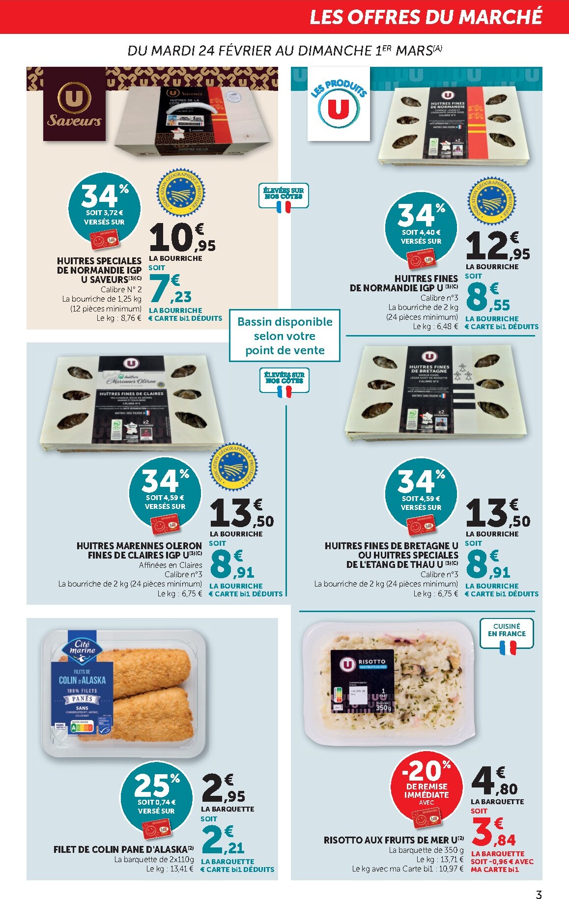 bi1 - Catalogue Bi1 - Noiron-sous-Gevrey, Vitteaux, Époisses, Toutry, Levier, Pierrefontaine-les-Varans, Bois-d'Amont, Varzy, Imphy, Génelard, Raon-l’Étape, Rambervillers, Appoigny, Bléneau valable du 24/02/2026 au 08/03/2026 - page: 3