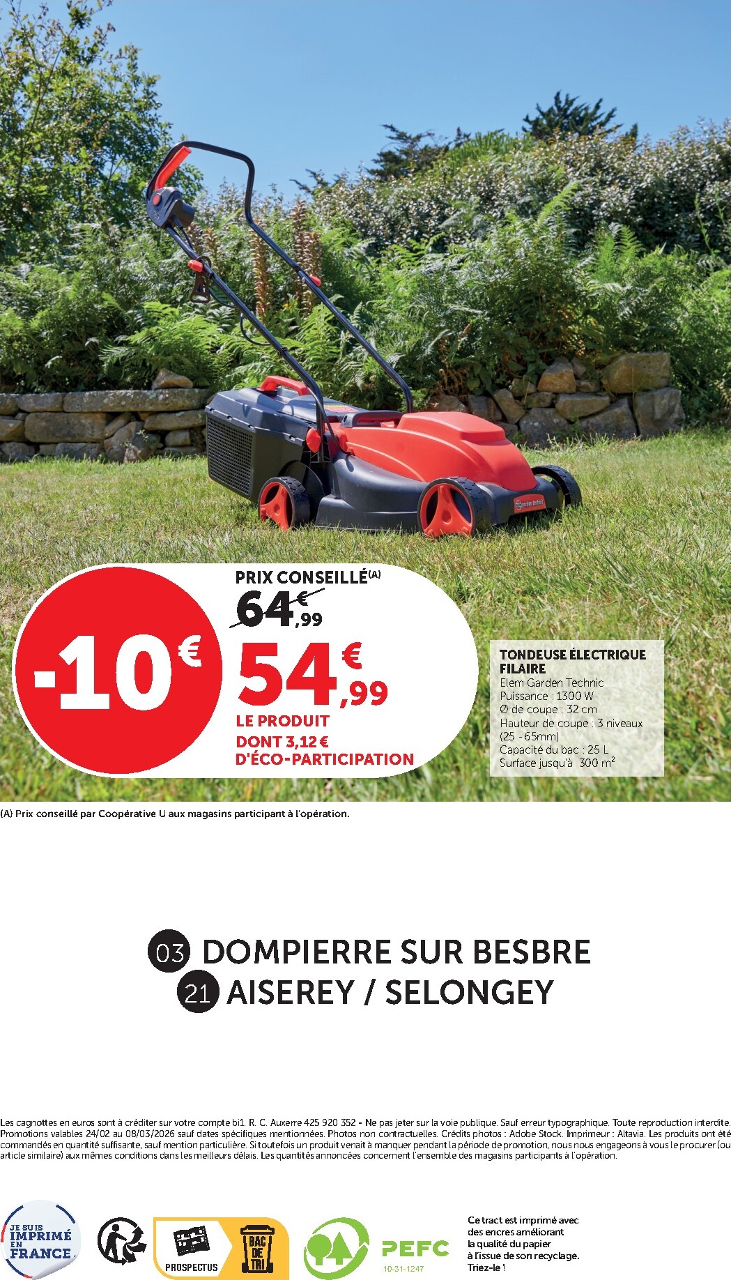 bi1 - Catalogue Bi1 Supermarché - Dompierre-sur-Besbre, Aiserey, Selongey valable du 24/02/2026 au 08/03/2026 - page: 12
