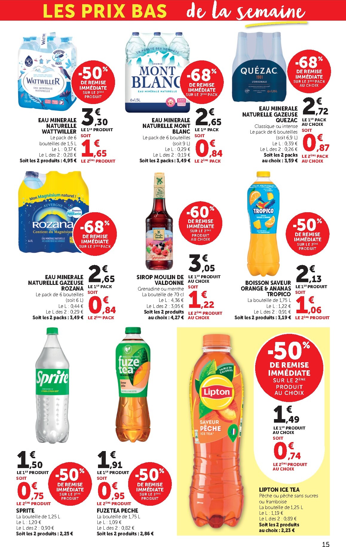 bi1 - Catalogue Bi1 Supermarché - Dompierre-sur-Besbre, Clamecy, Veigy-Foncenez, Auxerre valable du 24/02/2026 au 08/03/2026 - page: 15