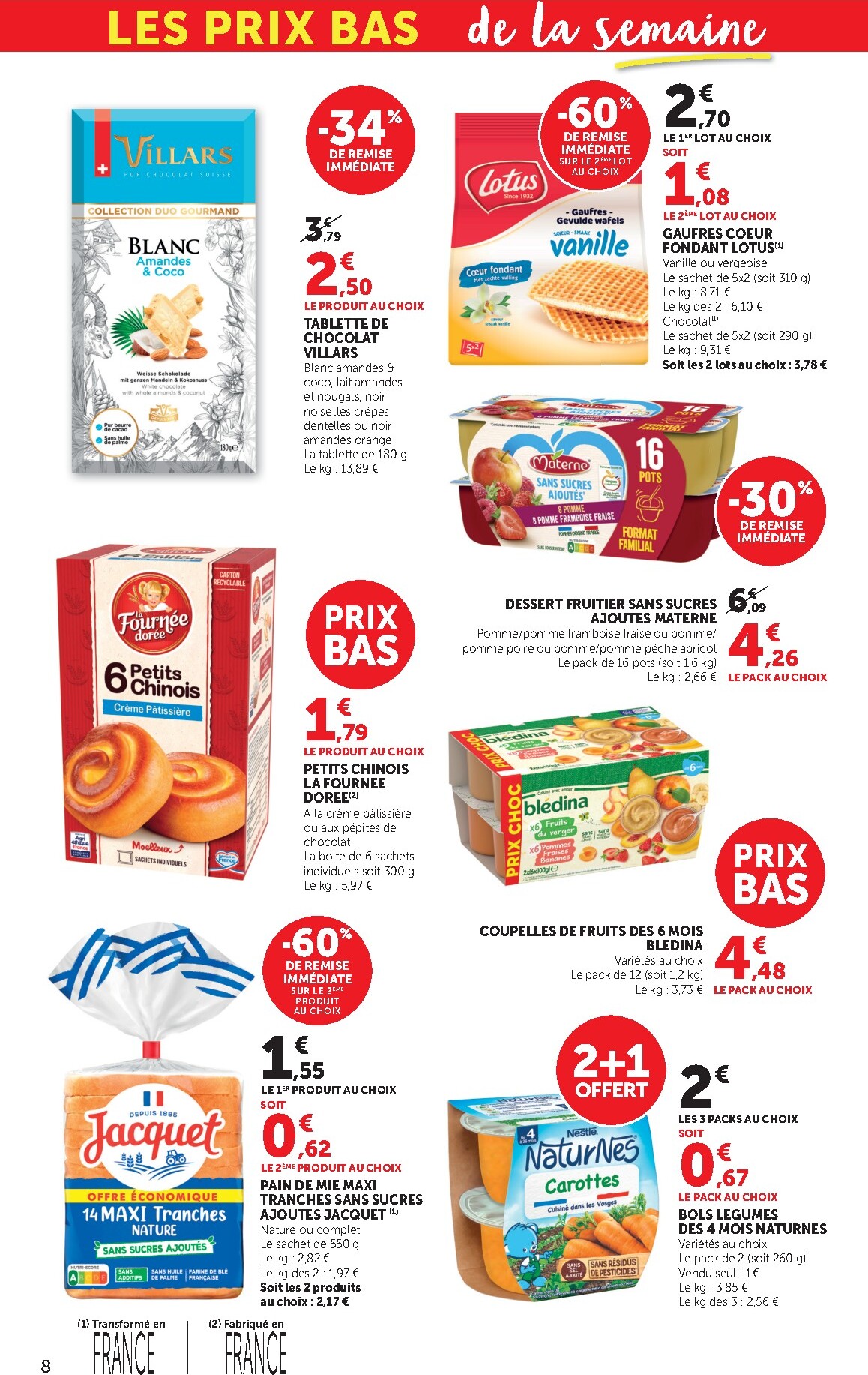 bi1 - Catalogue Bi1 Supermarché - Dompierre-sur-Besbre, Clamecy, Veigy-Foncenez, Auxerre valable du 24/02/2026 au 08/03/2026 - page: 8