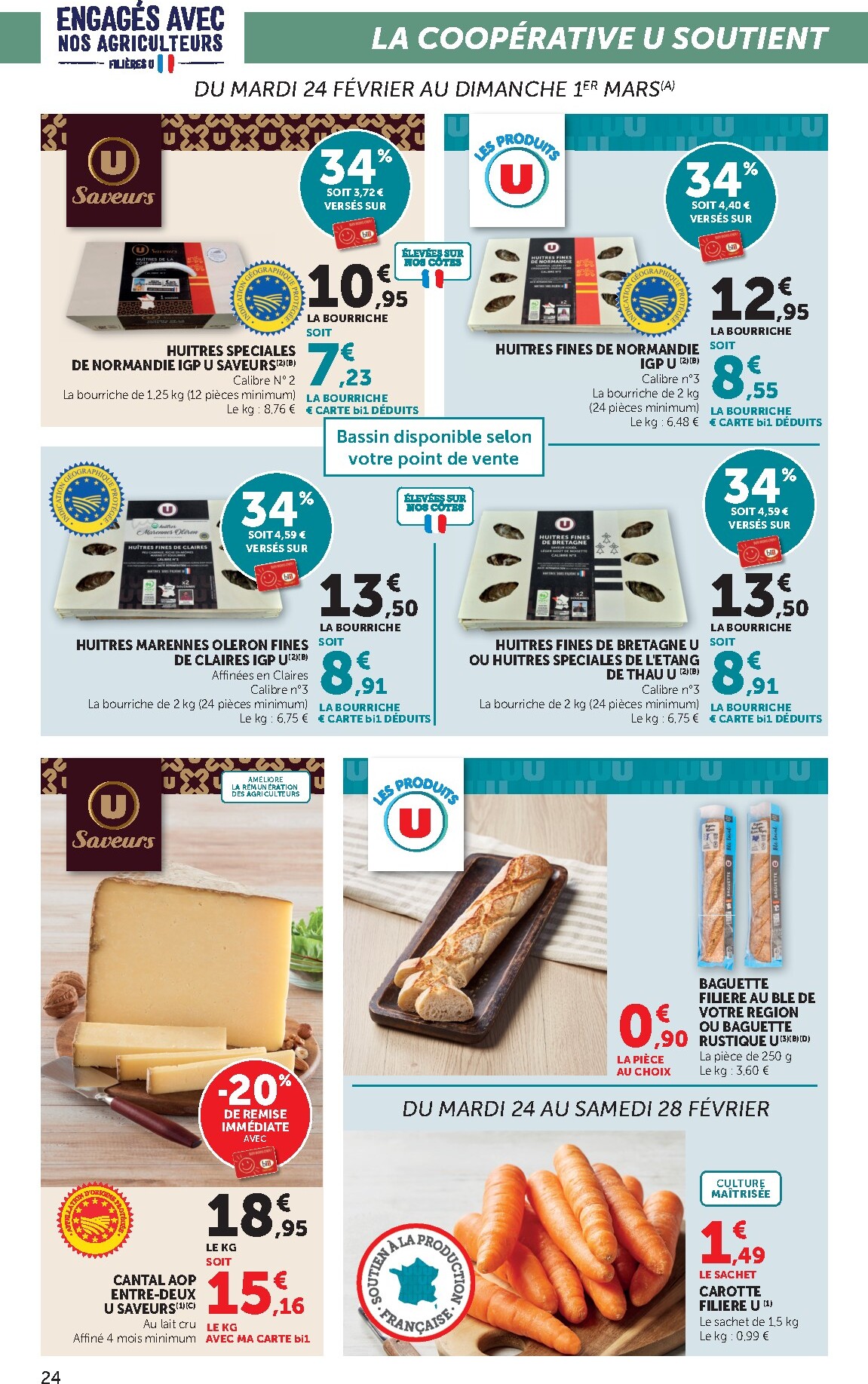 bi1 - Catalogue Bi1 Supermarché - Dompierre-sur-Besbre, Clamecy, Veigy-Foncenez, Auxerre valable du 24/02/2026 au 08/03/2026 - page: 24