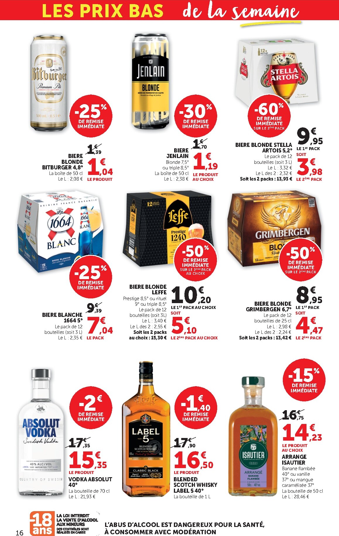 bi1 - Catalogue Bi1 Supermarché - Dompierre-sur-Besbre, Clamecy, Veigy-Foncenez, Auxerre valable du 24/02/2026 au 08/03/2026 - page: 16