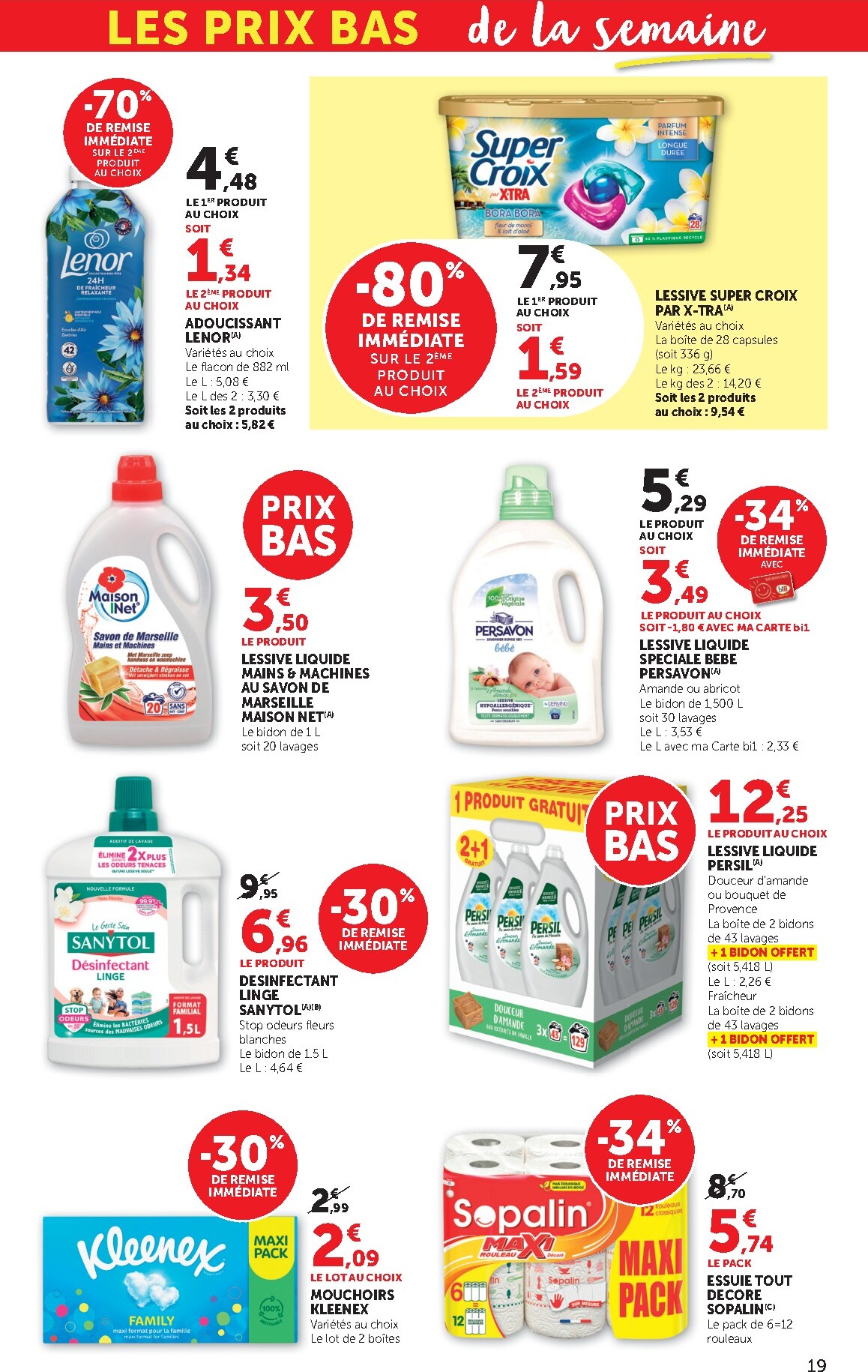 bi1 - Catalogue Bi1 Supermarché - Dompierre-sur-Besbre, Clamecy, Veigy-Foncenez, Auxerre valable du 24/02/2026 au 08/03/2026 - page: 19