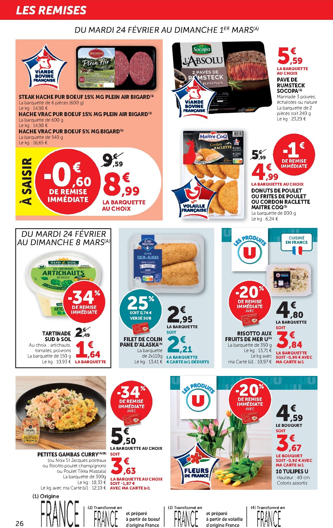 bi1 - Catalogue Bi1 Supermarché - Dompierre-sur-Besbre, Clamecy, Veigy-Foncenez, Auxerre valable du 24/02/2026 au 08/03/2026 - page: 26