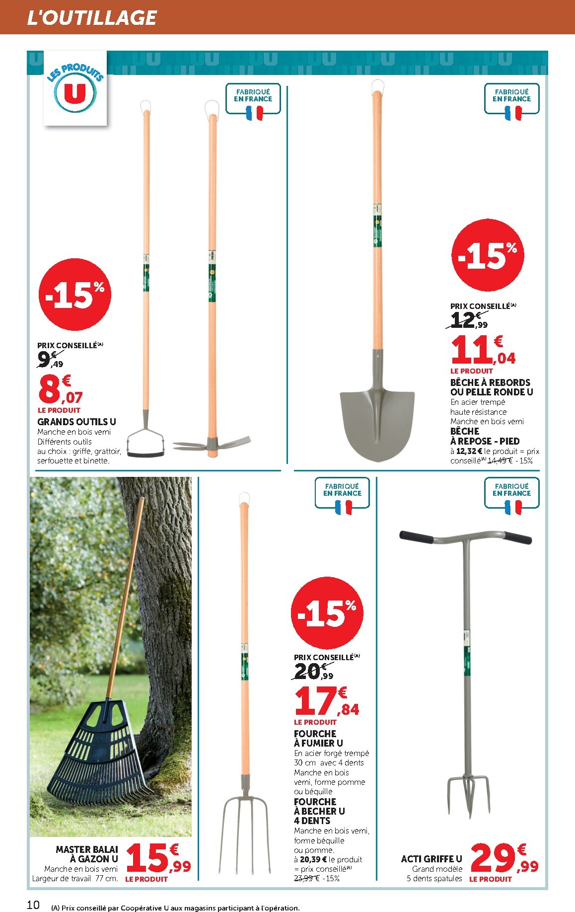 bi1 - Catalogue Bi1 Supermarché - Chaource, Ervy-le-Châtel, La Guerche-sur-l’Aubois, Bligny-sur-Ouche, Voujeaucourt, Lavans-les-Saint-Claude, Saint-Pierre-le-Moûtier, Verdun-sur-le-Doubs, Bléneau, Saint-Fargeau, Vermenton valable du 24/02/2026 au 08/03/202 - page: 10