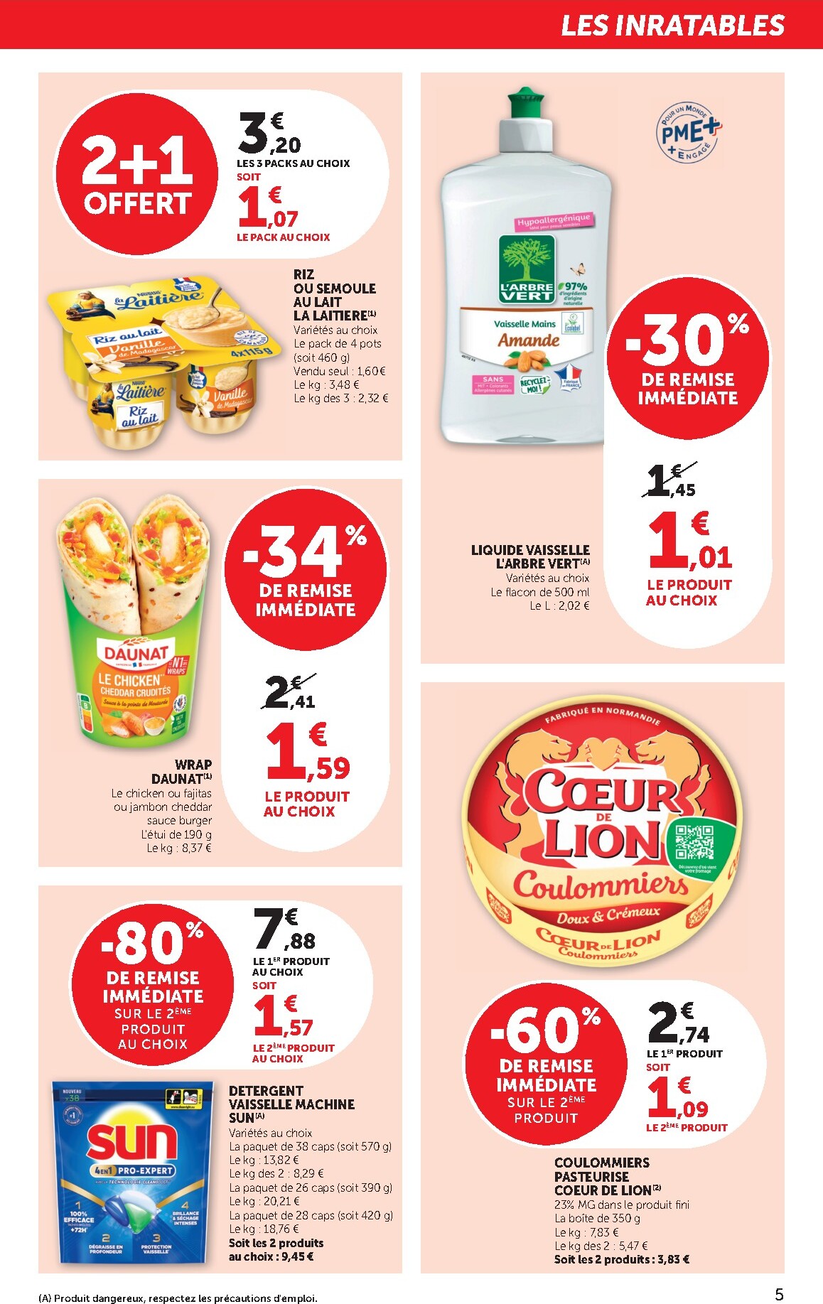 bi1 - Catalogue Bi1 Supermarché - Lurcy-Lévis, Ervy-le-Châtel, La Guerche-sur-l’Aubois, Aiserey, Selongey, Venarey-les-Laumes, Champs-sur-Yonne, Pont-sur-Yonne, Saint-Fargeau, Saint-Georges-sur-Baulche, Vermenton valable du 24/02/2026 au 08/03/2026 - page: 5