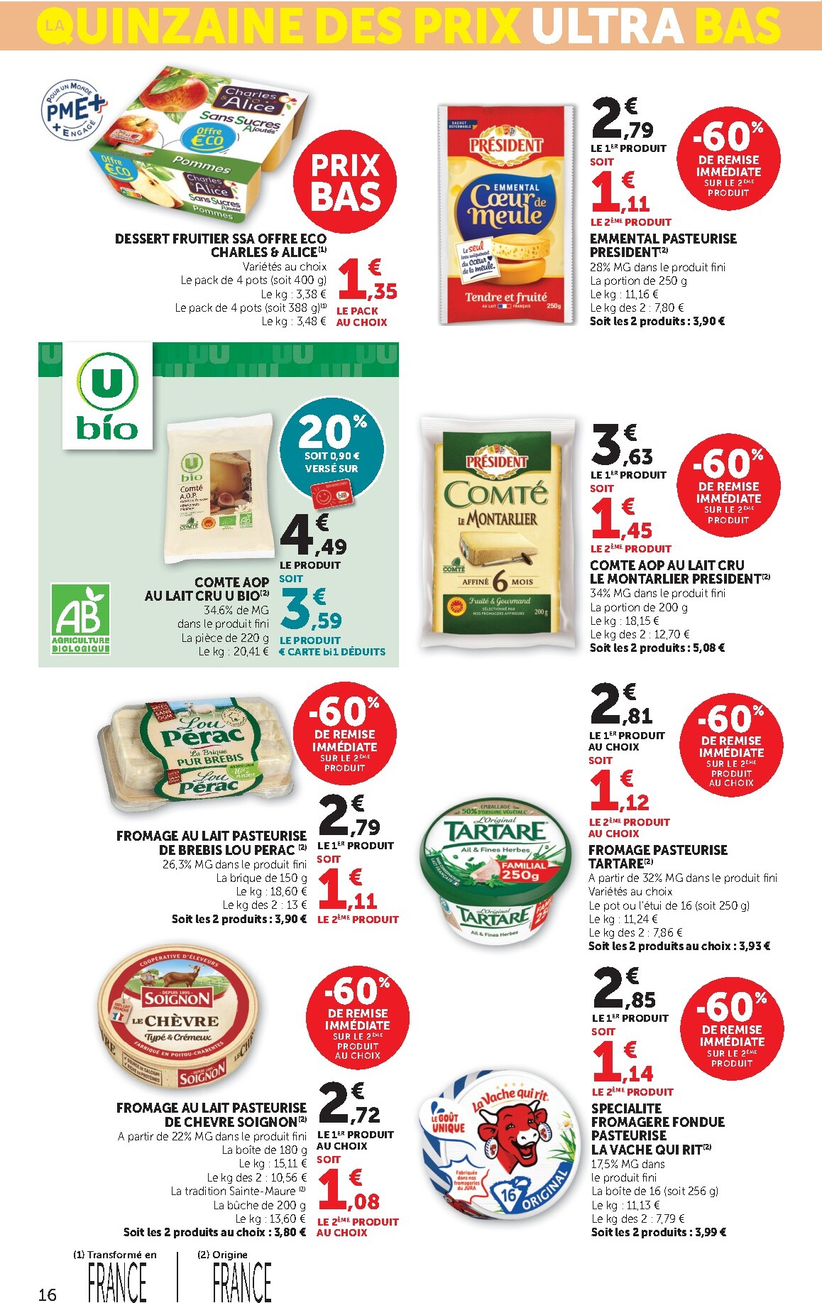 bi1 - Catalogue Bi1 Supermarché - Dompierre-sur-Besbre, Clamecy, Veigy-Foncenez, Auxerre valable du 03/03/2026 au 15/03/2026 - page: 16