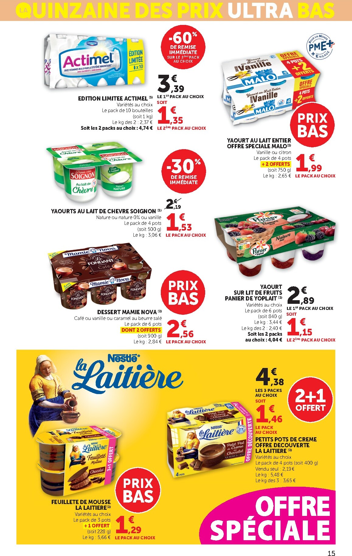 bi1 - Catalogue Bi1 Supermarché - Dompierre-sur-Besbre, Clamecy, Veigy-Foncenez, Auxerre valable du 03/03/2026 au 15/03/2026 - page: 15