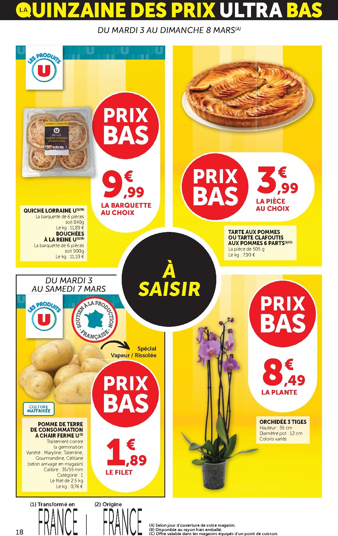 bi1 - Catalogue Bi1 Supermarché - Lurcy-Lévis, Ervy-le-Châtel, La Guerche-sur-l’Aubois, Aiserey, Selongey, Venarey-les-Laumes, Champs-sur-Yonne, Pont-sur-Yonne, Saint-Fargeau, Saint-Georges-sur-Baulche, Vermenton valable du 03/03/2026 au 15/03/2026 - page: 18
