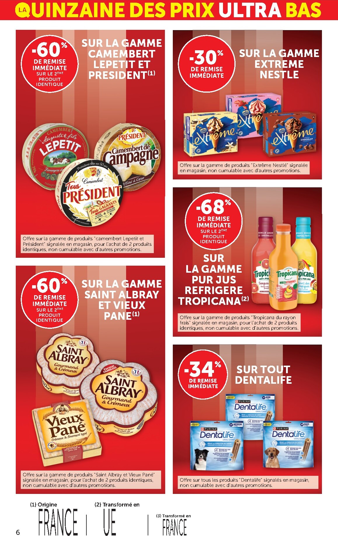 bi1 - Catalogue Bi1 Supermarché - Lurcy-Lévis, Ervy-le-Châtel, La Guerche-sur-l’Aubois, Aiserey, Selongey, Venarey-les-Laumes, Champs-sur-Yonne, Pont-sur-Yonne, Saint-Fargeau, Saint-Georges-sur-Baulche, Vermenton valable du 03/03/2026 au 15/03/2026 - page: 6