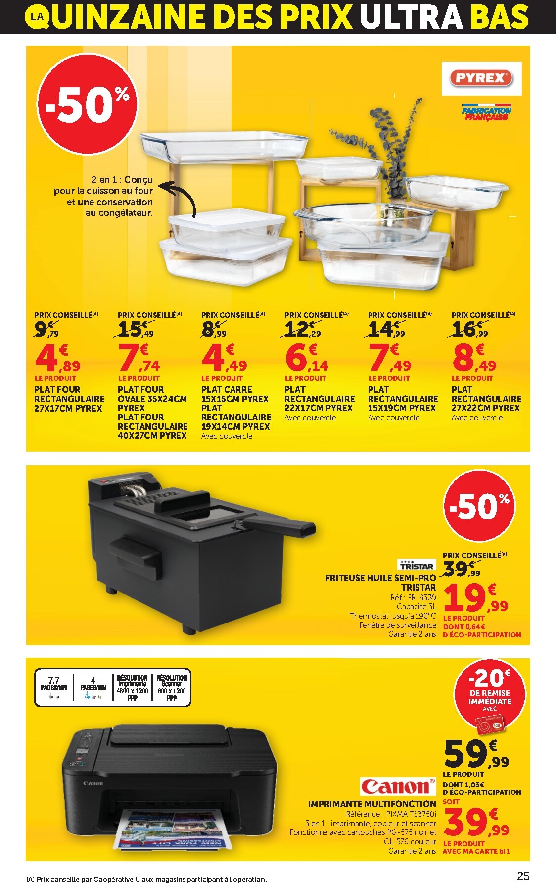 bi1 - Catalogue Bi1 Supermarché - Lurcy-Lévis, Ervy-le-Châtel, La Guerche-sur-l’Aubois, Aiserey, Selongey, Venarey-les-Laumes, Champs-sur-Yonne, Pont-sur-Yonne, Saint-Fargeau, Saint-Georges-sur-Baulche, Vermenton valable du 03/03/2026 au 15/03/2026 - page: 25