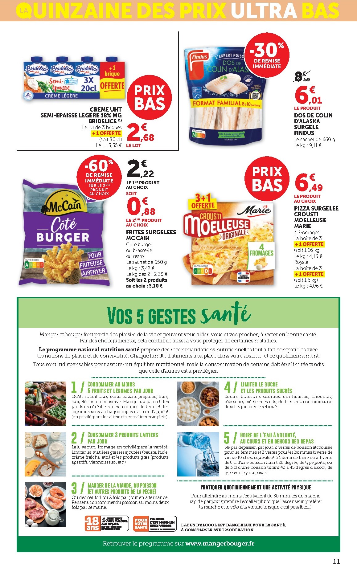 bi1 - Catalogue Bi1 Supermarché - Chaource, Voujeaucourt, Lavans-les-Saint-Claude, Salins-les-Bains, La Pacaudière, Lormes, Saint-Pierre-le-Moûtier, La Clayette, Louhans, Verdun-sur-le-Doubs, Ancy-le-Franc, Bléneau valable du 03/03/2026 au 15/03/2026 - page: 11