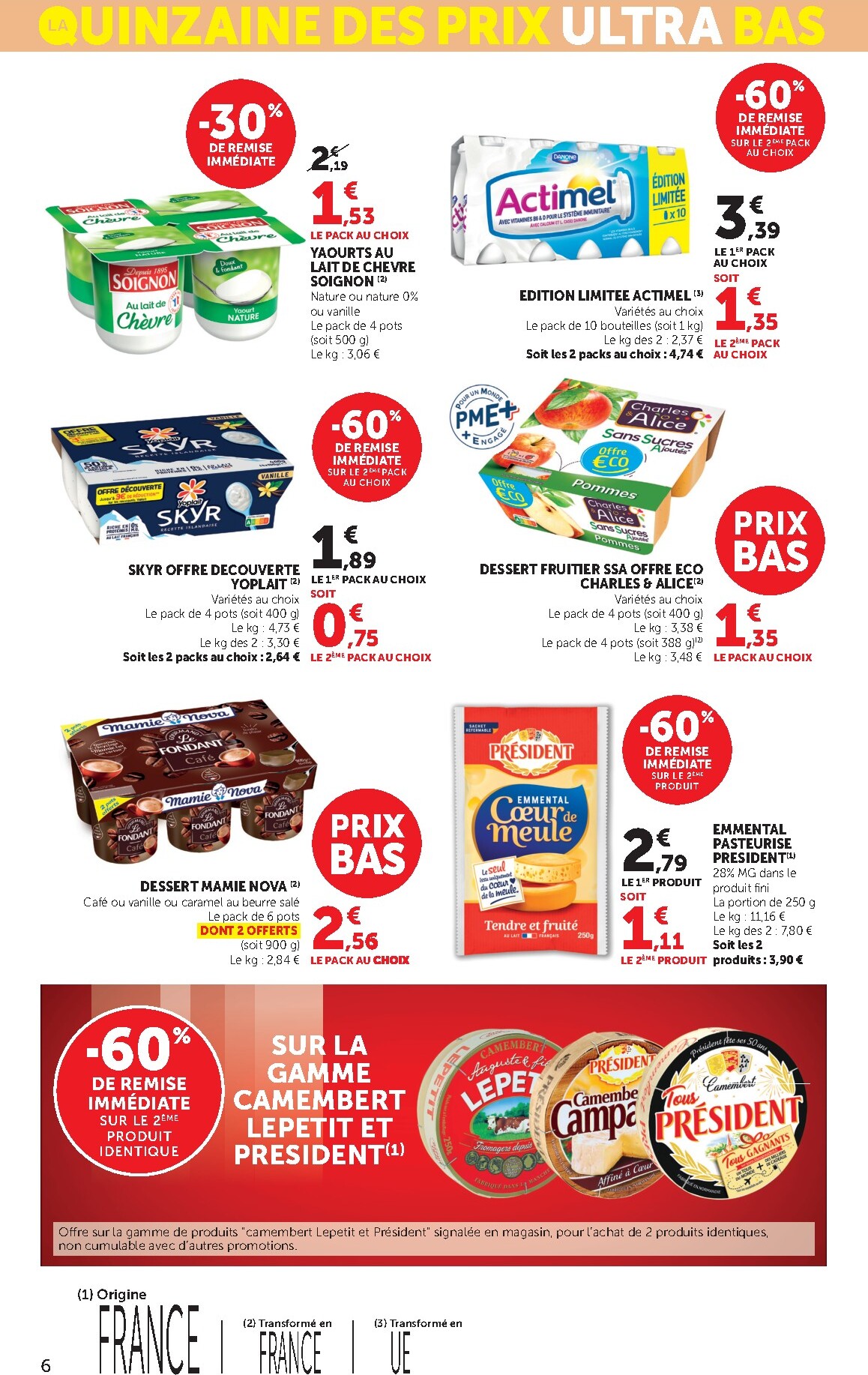 bi1 - Catalogue Bi1 - Supermarché, Maxi Marché valable du 03/03/2026 au 15/03/2026 - page: 6