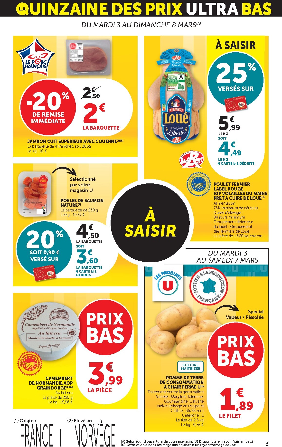 bi1 - Catalogue Bi1 - Supermarché, Maxi Marché valable du 03/03/2026 au 15/03/2026 - page: 3