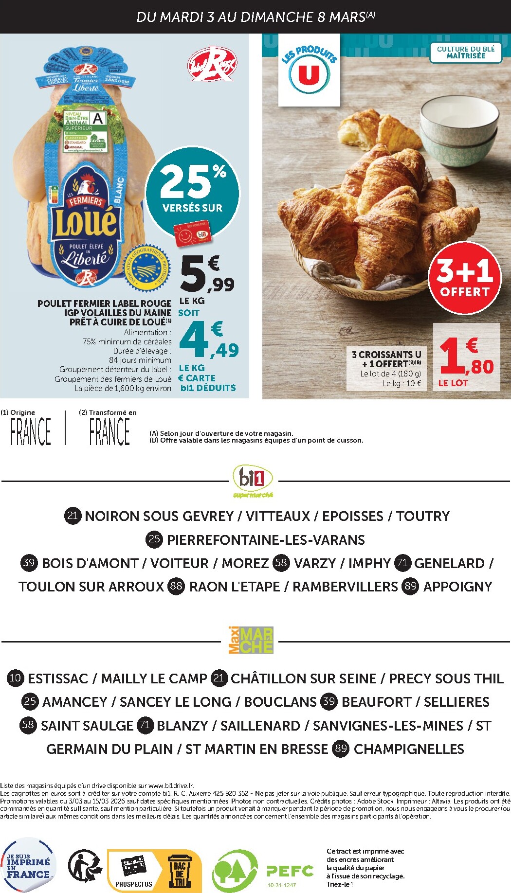bi1 - Catalogue Bi1 - Supermarché, Maxi Marché valable du 03/03/2026 au 15/03/2026 - page: 14