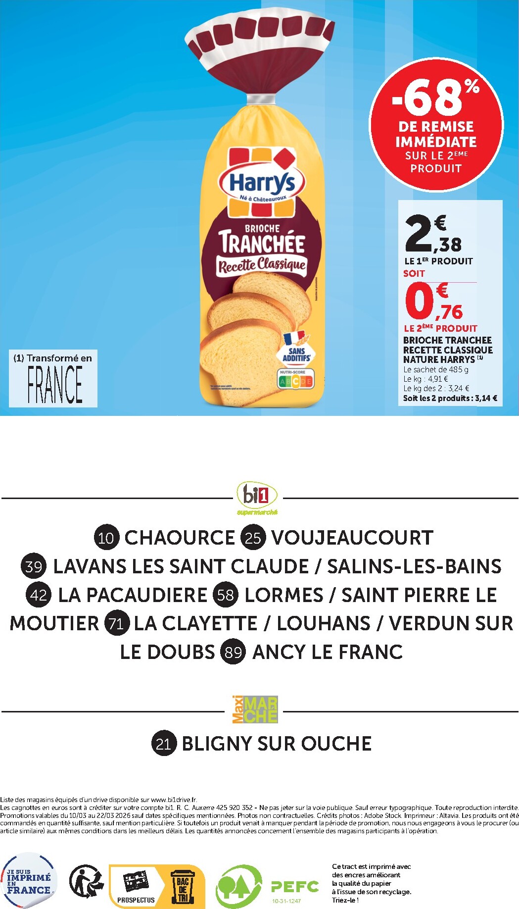 bi1 - Catalogue Bi1 Supermarché valable du 10/03/2026 au 22/03/2026 - page: 18
