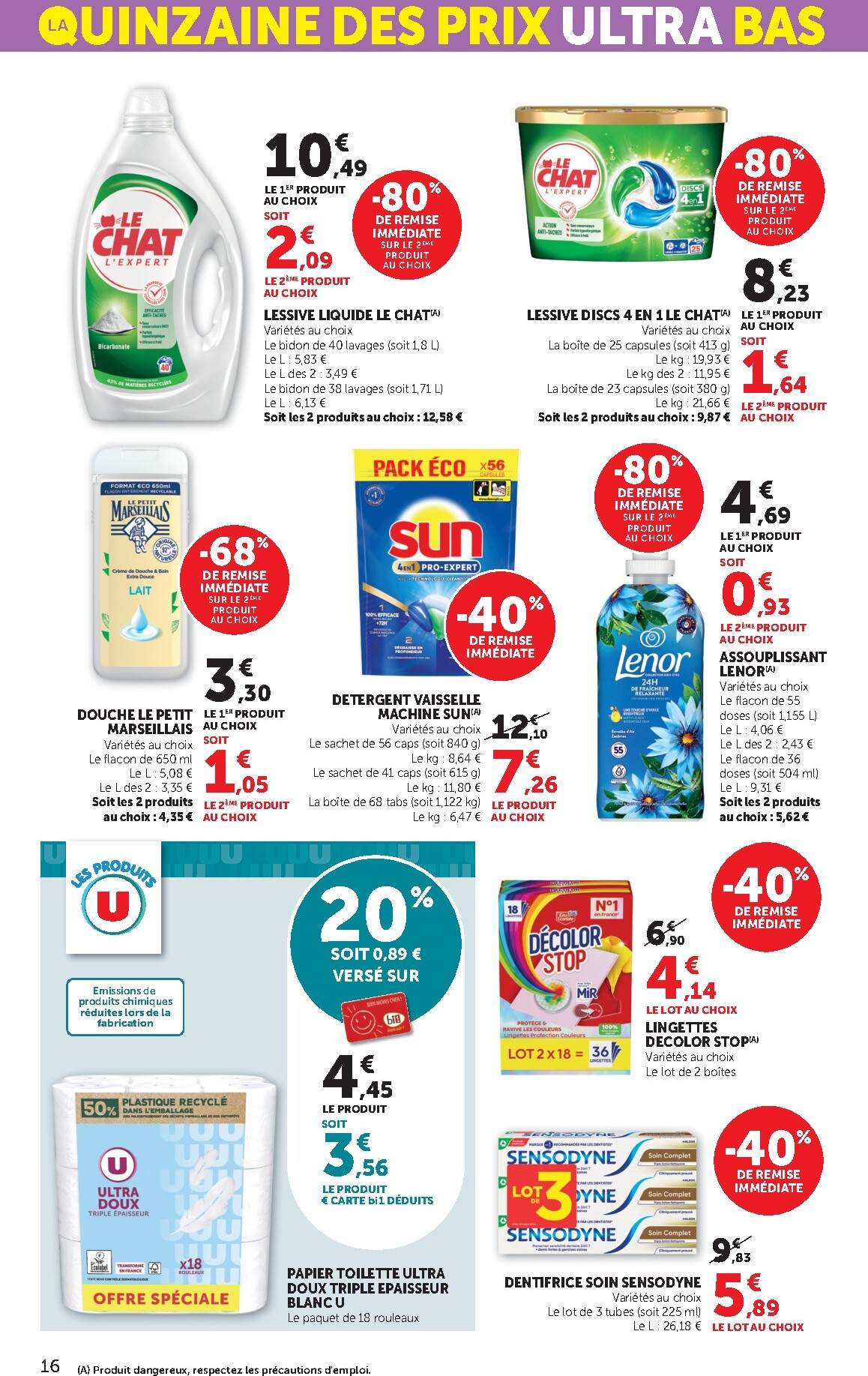 bi1 - Catalogue Bi1 Supermarché valable du 10/03/2026 au 22/03/2026 - page: 16