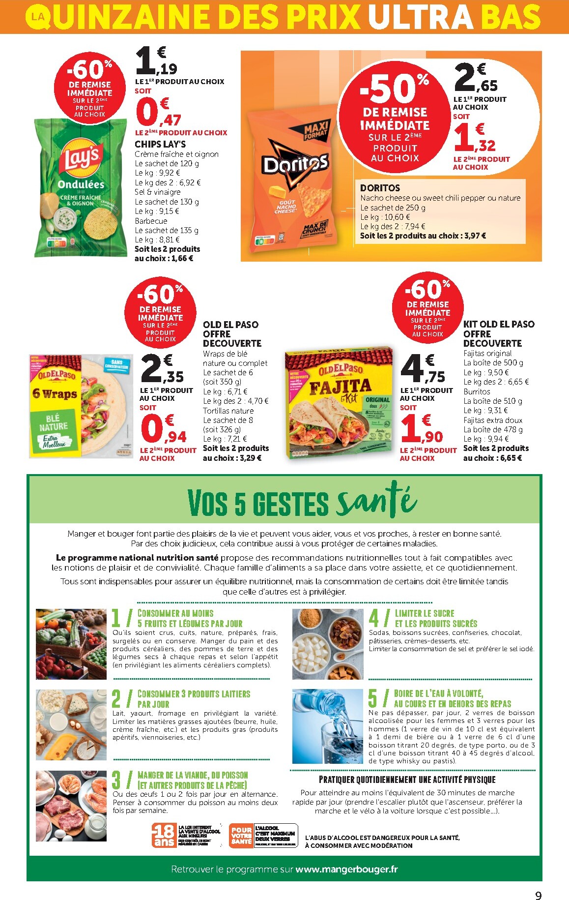 bi1 - Catalogue Bi1 Supermarché - Lurcy-Lévis, Ervy-le-Châtel, La Guerche-sur-l’Aubois, Aiserey, Selongey, Venarey-les-Laumes, Champs-sur-Yonne, Pont-sur-Yonne, Saint-Fargeau, Saint-Georges-sur-Baulche, Vermenton valable du 10/03/2026 au 22/03/2026 - page: 9