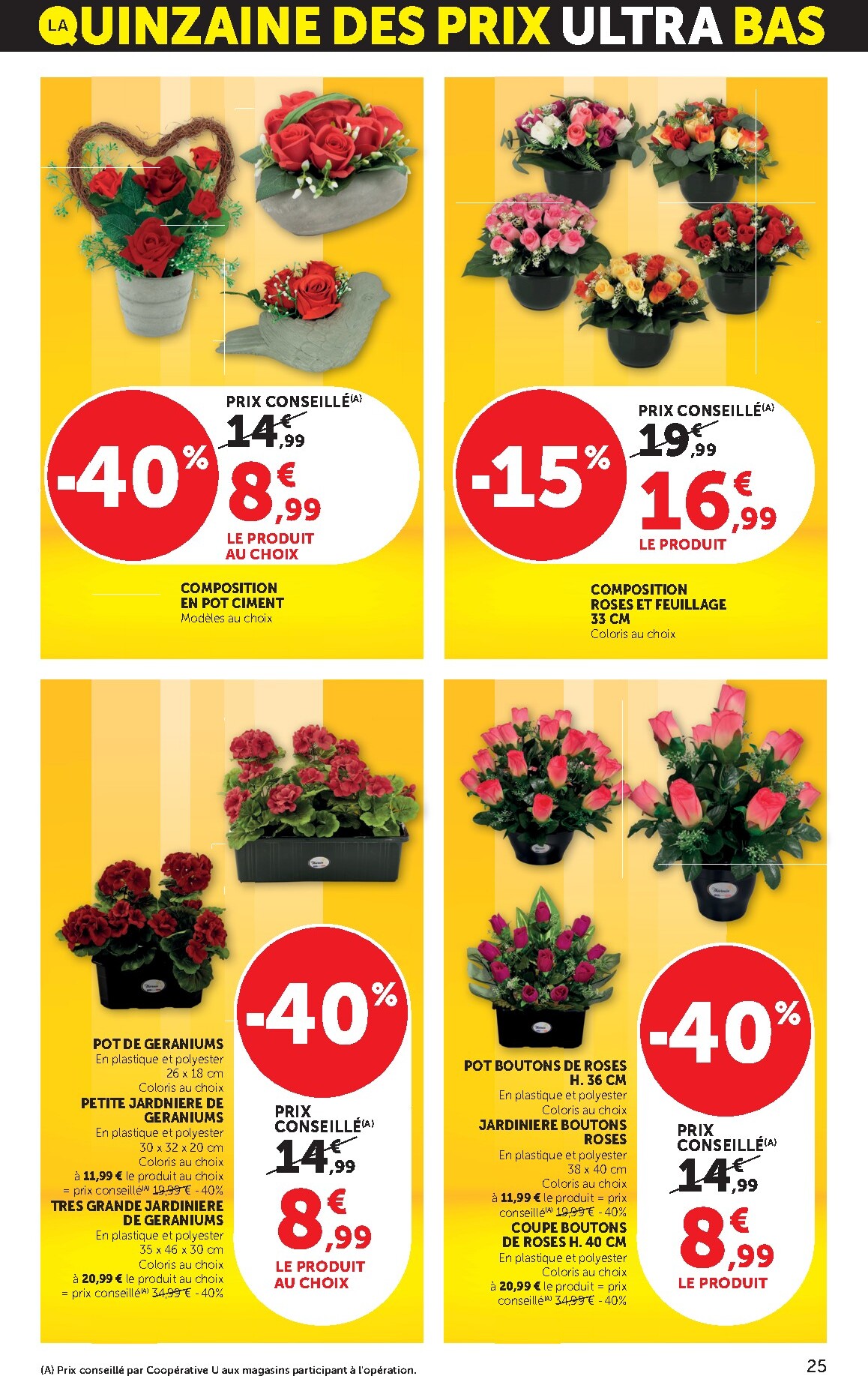 bi1 - Catalogue Bi1 Supermarché - Lurcy-Lévis, Ervy-le-Châtel, La Guerche-sur-l’Aubois, Aiserey, Selongey, Venarey-les-Laumes, Champs-sur-Yonne, Pont-sur-Yonne, Saint-Fargeau, Saint-Georges-sur-Baulche, Vermenton valable du 10/03/2026 au 22/03/2026 - page: 25